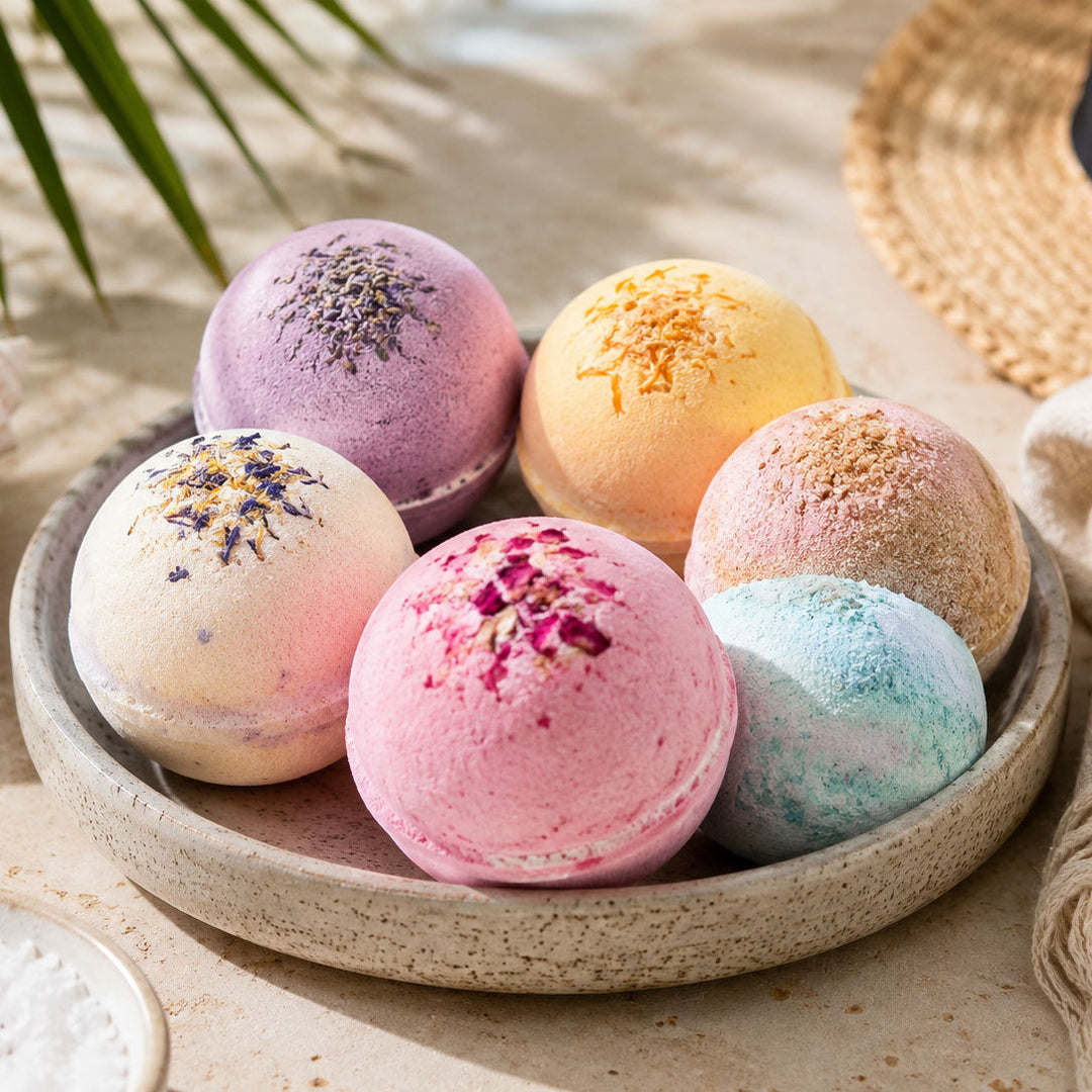 Bath bombs and bath products at Dirty Bee Shop