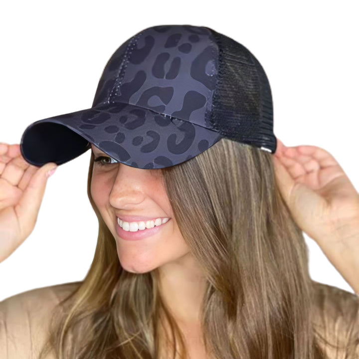 CrissCross Ponytail Baseball Caps