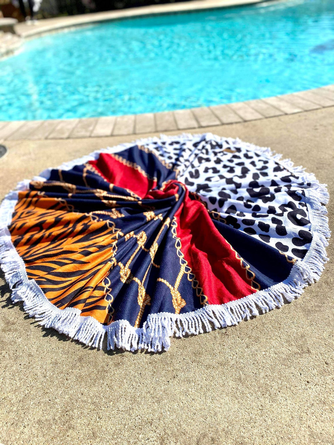 Boujie Bee Royal Kitty Beach Towels