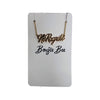 Boujie Bee "No Regrets" Necklace