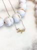 Boujie Bee "Single" Necklace