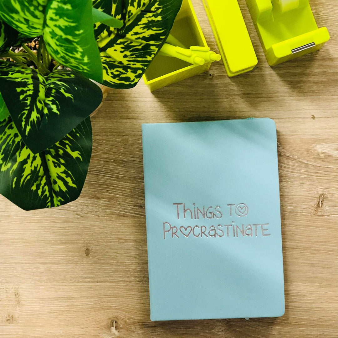 Boujie Bee "Things To Procrastinate" Notebook