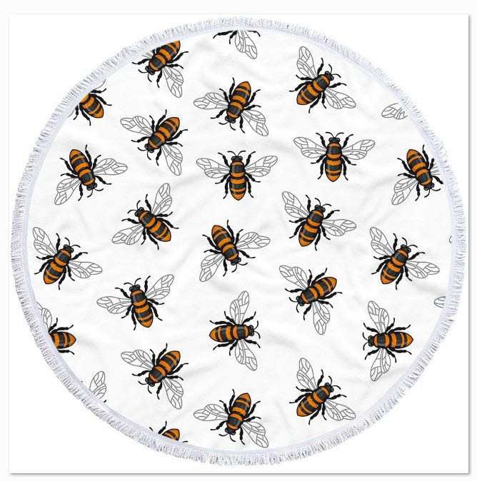 Boujie Bee Buzzin Beach Towels