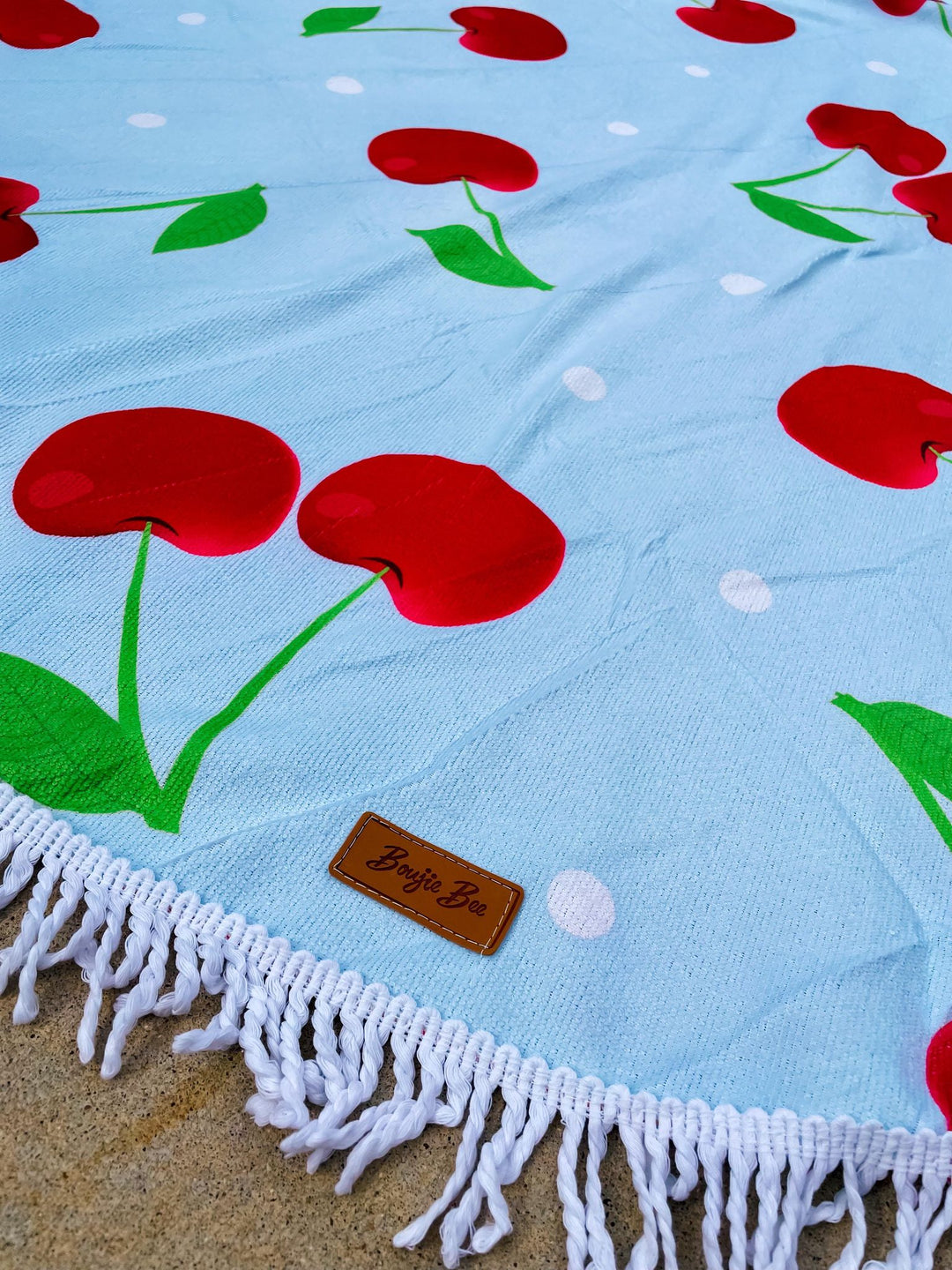 Boujie Bee Cherry Beach Towels