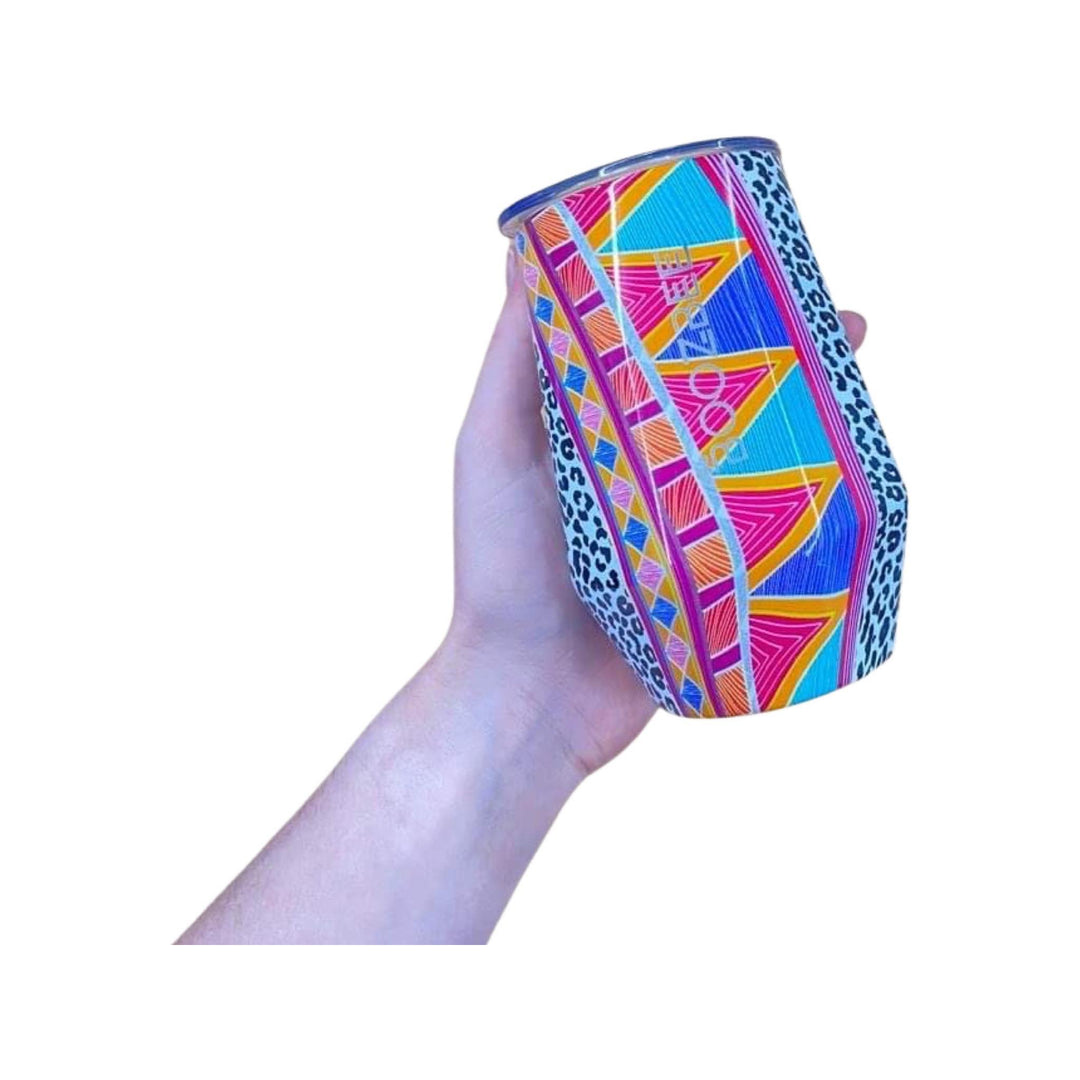 Booze Bee HEXI Wine Tumbler Safari