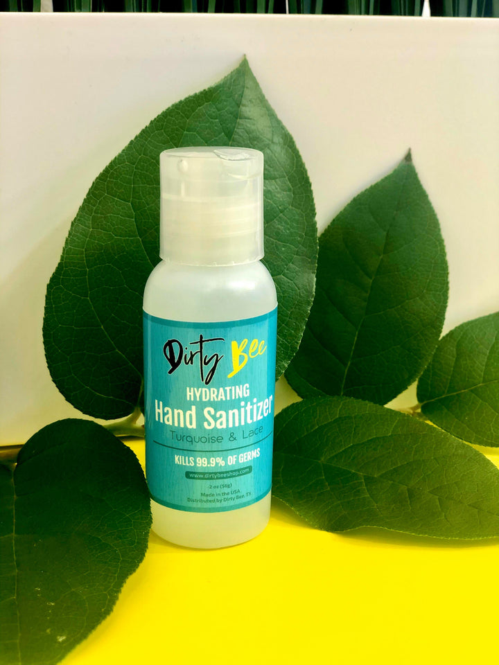 Turquoise &amp; Lace Hand Sanitizer Gel | 2oz
