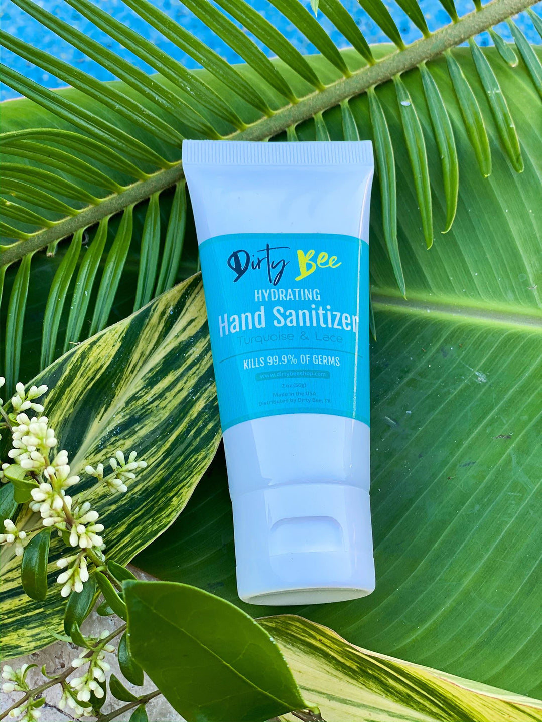 Turquoise &amp; Lace Hand Sanitizer Gel | 2oz