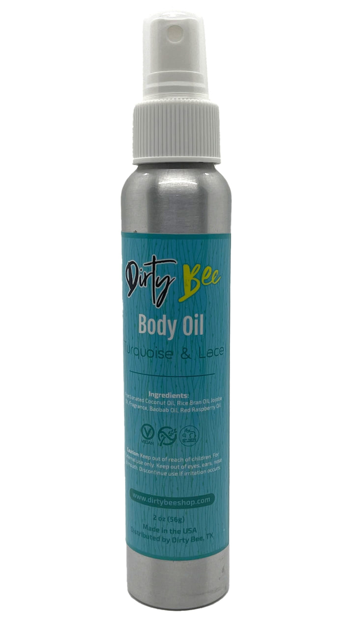 Turquoise &amp; Lace Body Oil