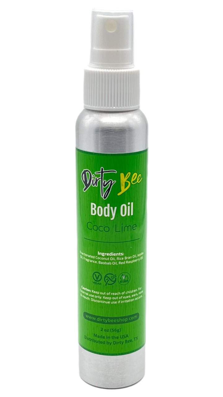 Coconut Lime Body Oil