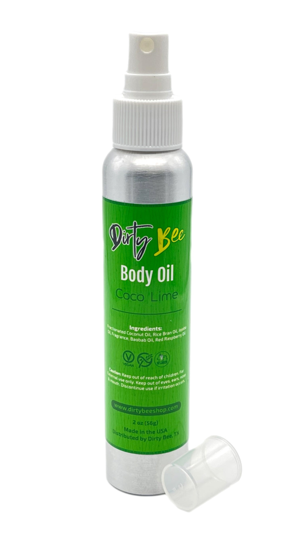 Coconut Lime Body Oil