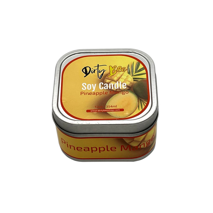 Dirty Bee Pineapple12 oz Soy Candle