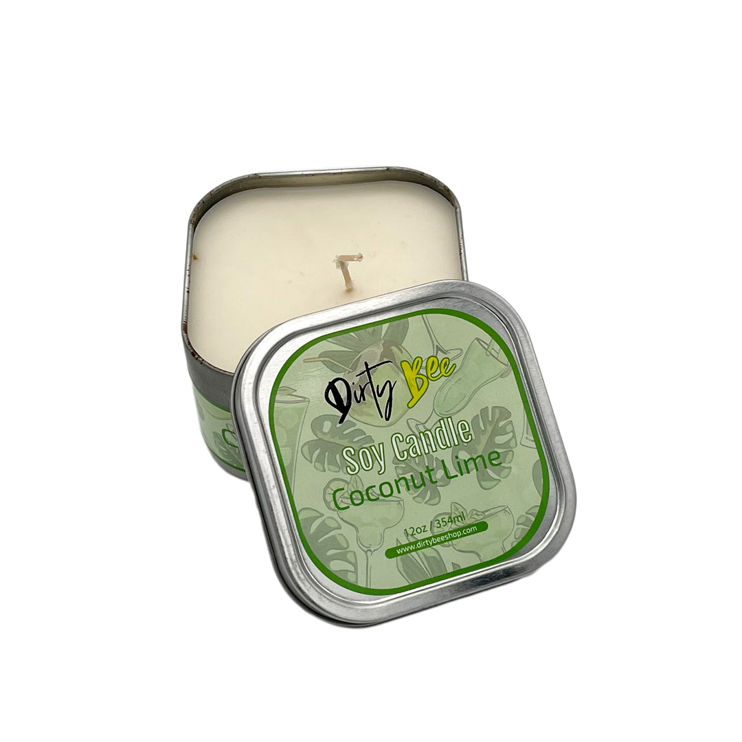 Dirty Bee Coconut Lime 12 oz Soy Candle