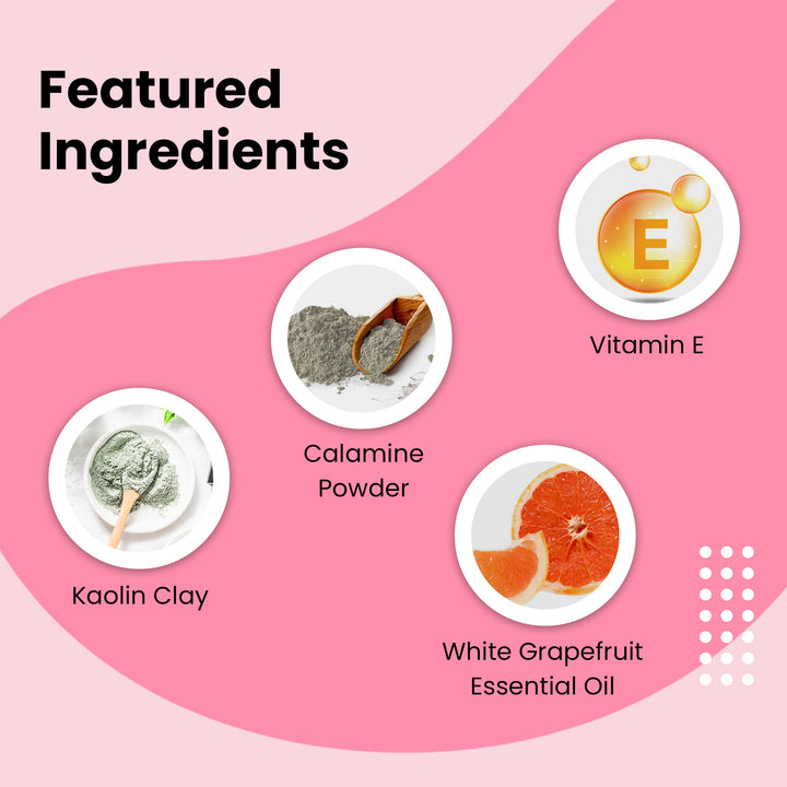Grapefruit Calamine Face Mask