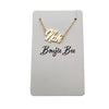 Boujie Bee "Nah" Necklace