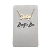 Boujie Bee "Shutup" Necklace