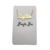 Boujie Bee "Busy Bitch" Necklace