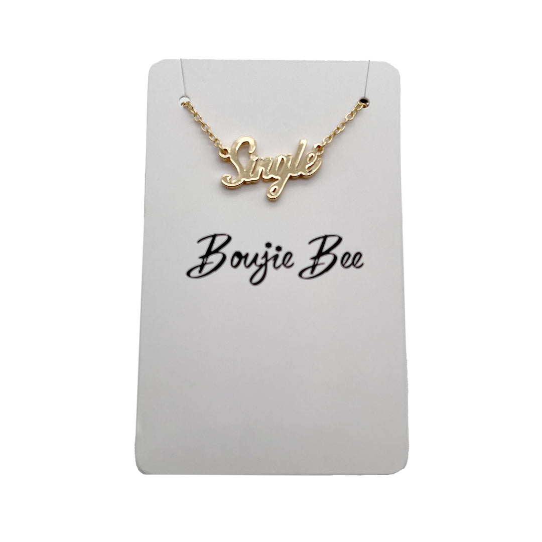 Boujie Bee "Single" Necklace