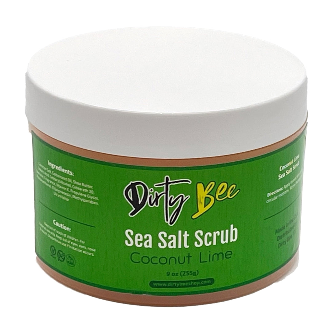 Coconut Lime Sea Salt Scrub