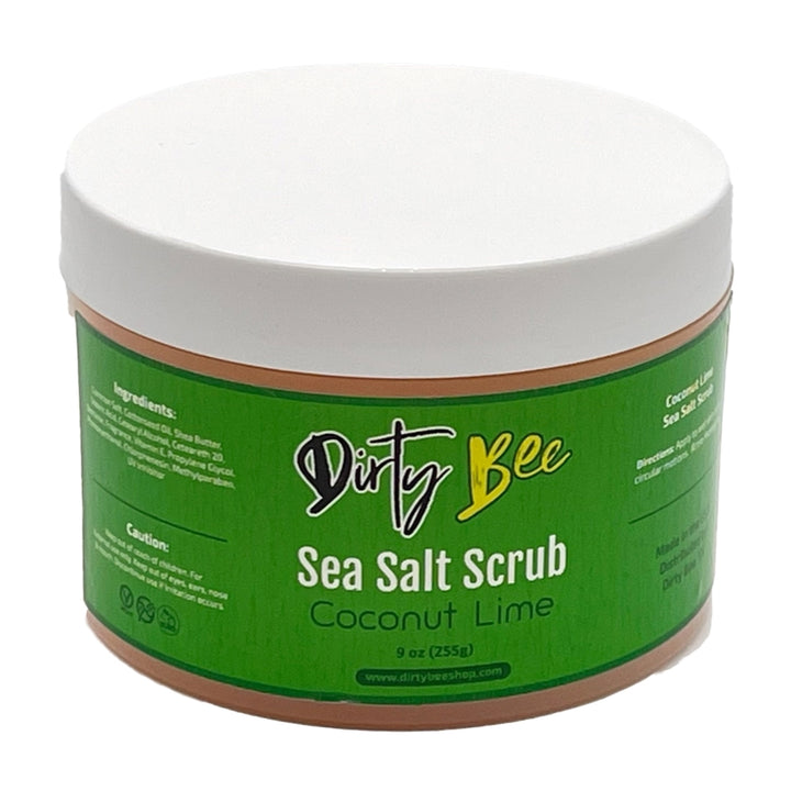 Coconut Lime Sea Salt Scrub