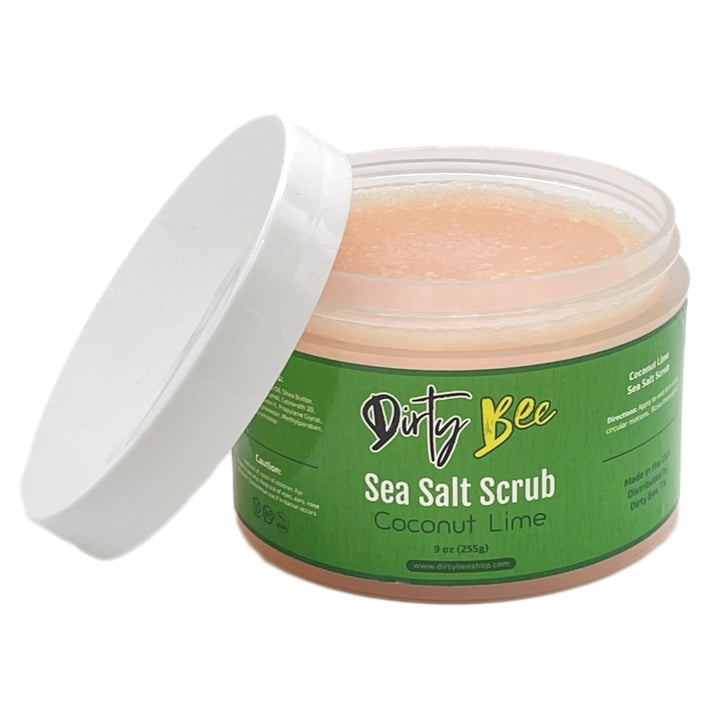 Coconut Lime Sea Salt Scrub