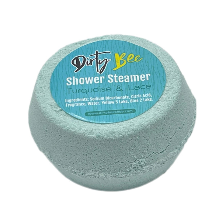 Turquoise &amp; Lace Shower Steamer