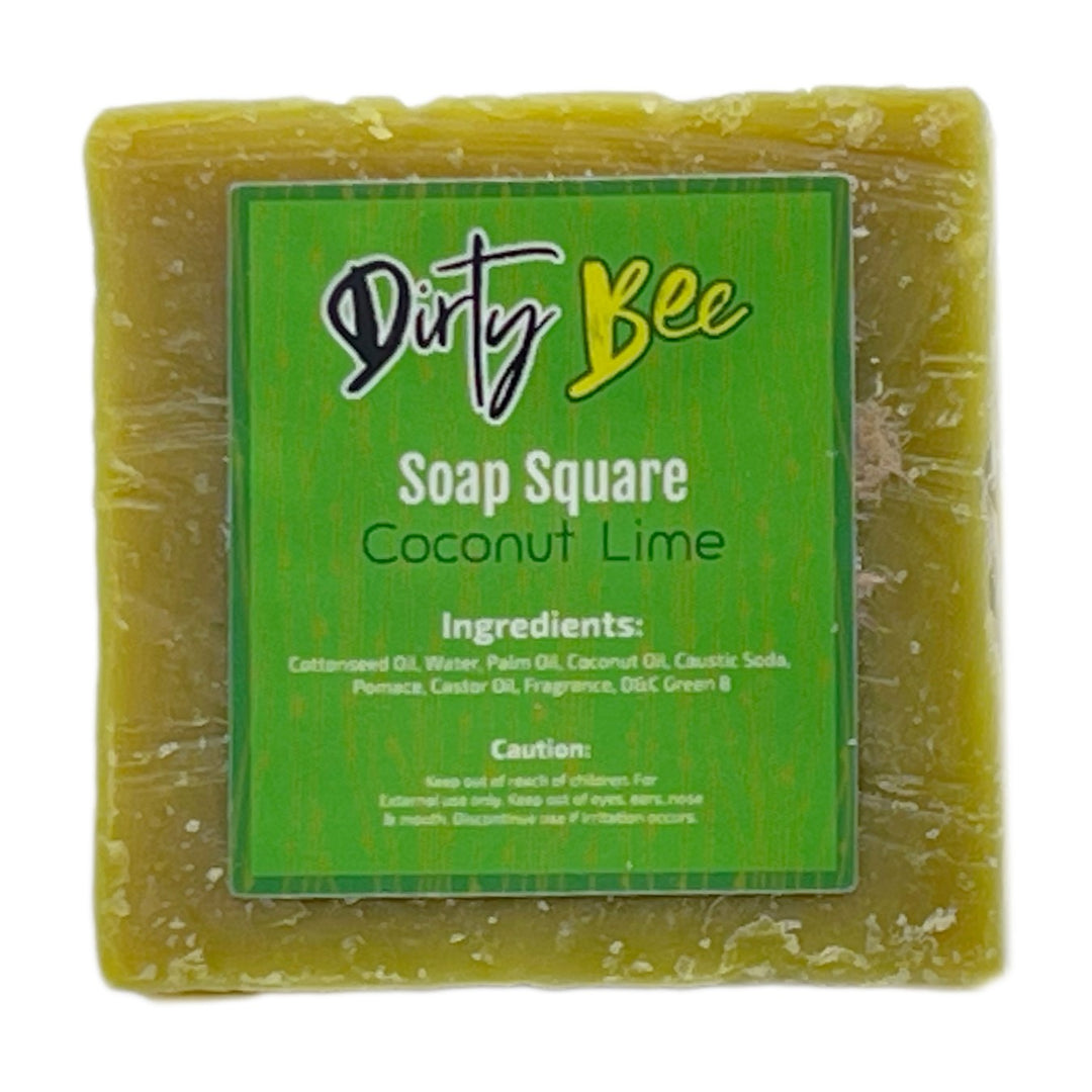 Coconut Lime Natural Soap Bars 4oz