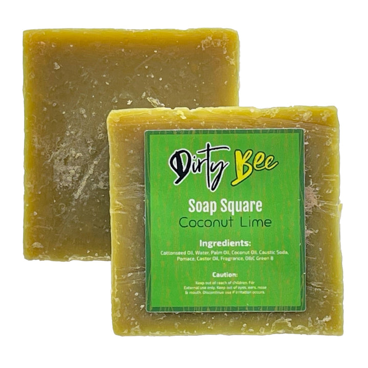 Coconut Lime Natural Soap Bars 4oz