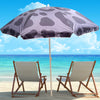 Boujie Bee Black Leopard Umbrella